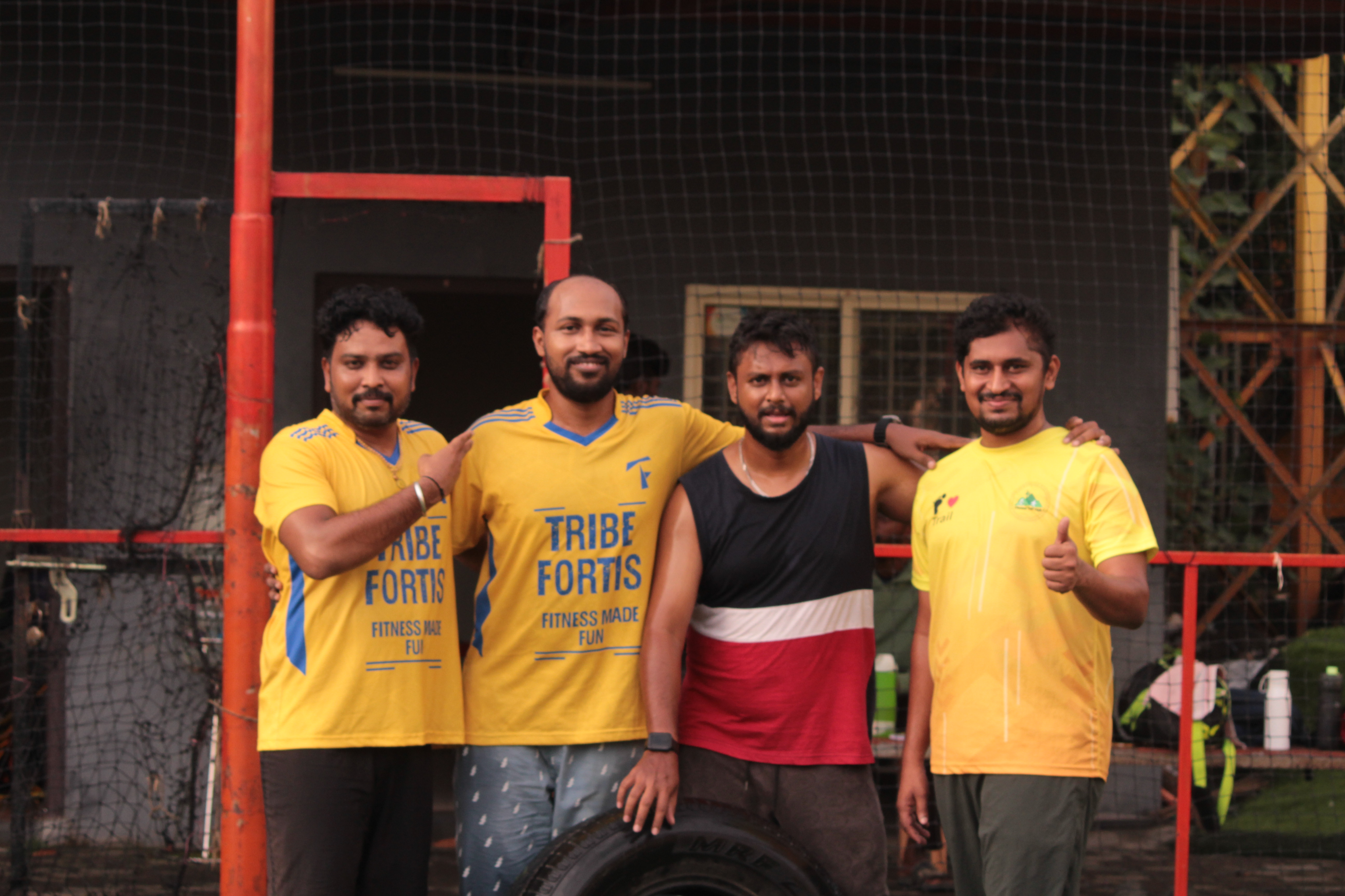 Functional Training Jahir 4 Tyre Exercise